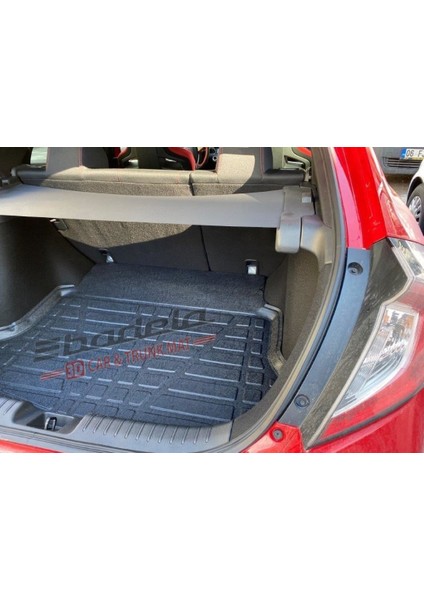 2018 Honda Cıvıc Hatchback Fk8 3D Kauçuk Bagaj Havuzu