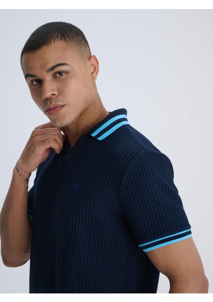 Erkek Club Triko Detaylı Polo modelleri