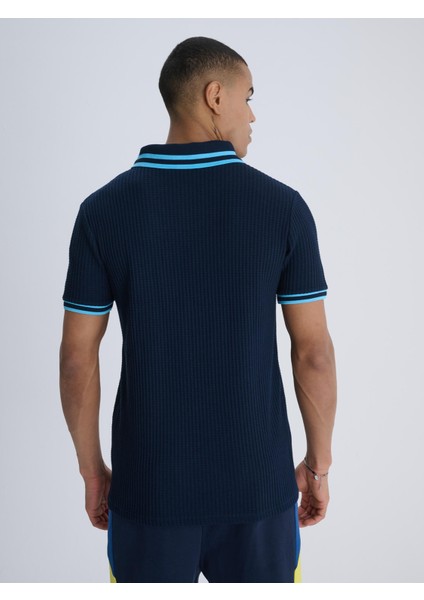Erkek Polo Triko Detaylı Model TK038EFY10 Lacivert Renkli Tasarım fırsatları