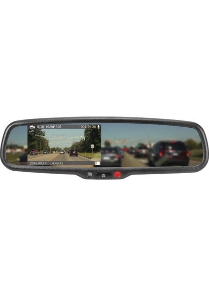 4.3' Full Hd Park Sensörlü Ön Kamera Kayıtlı Ayna Monitör