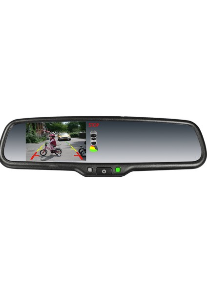 4.3' Full Hd Park Sensörlü Ön Kamera Kayıtlı Ayna Monitör