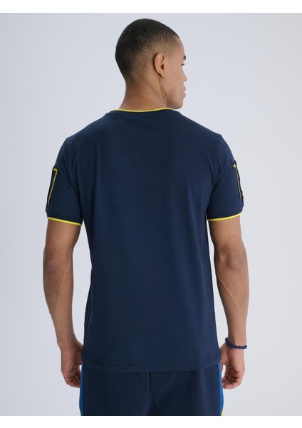 Erkek Trıbun Triko Bant Detaylı Tshır indirimleri