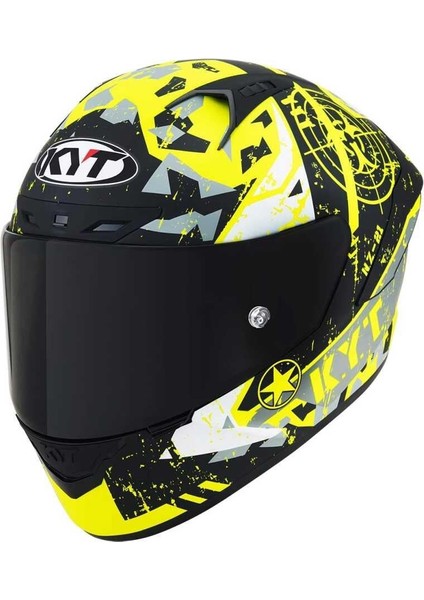 Nz Race Kask Blazıng Matt Yellow