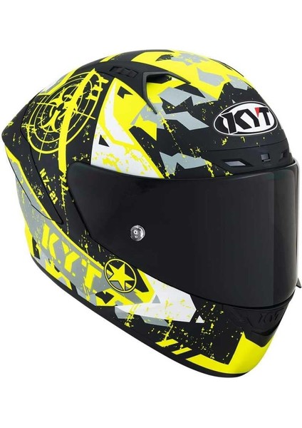 Nz Race Kask Blazıng Matt Yellow