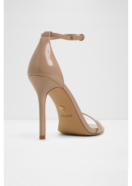 Jacynthe Sandalet Yüksek Topuklu Sandalet Abiye Sandalet - Naturel fiyatları