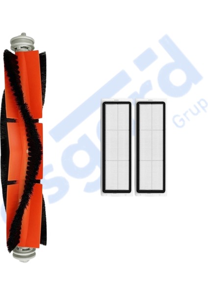 Dreame L10 S Pro, L10S Pro Gen 2, L10S Plus Uyumlu 1 Ana Fırça 2 Filtre