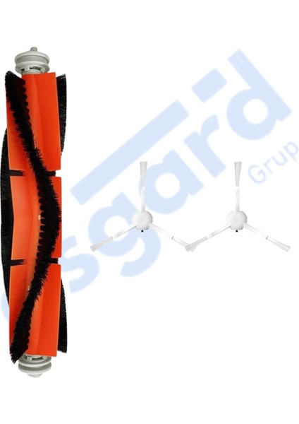 Dreame L10 S Pro, L10S Pro Gen 2, L10S Plus Uyumlu 1 Ana Fırça 2 Yan Fırça