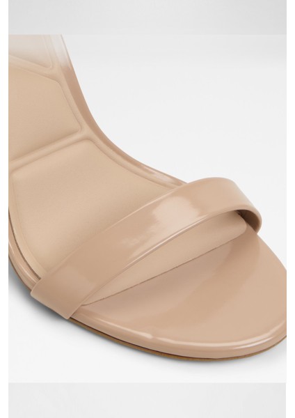 Jacynthe Sandalet Yüksek Topuklu Sandalet Abiye Sandalet - Naturel indirimleri