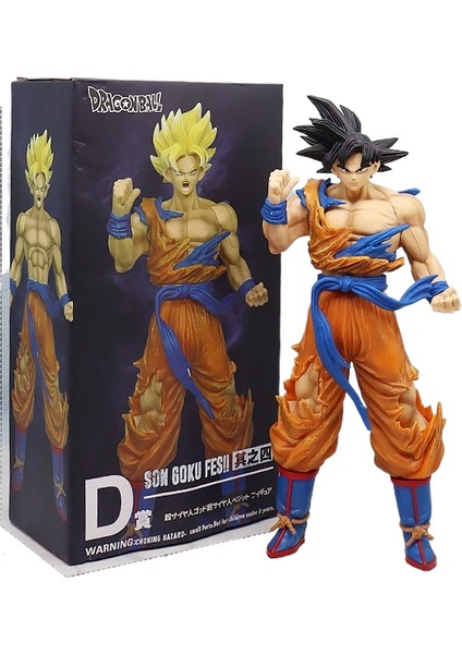 Yedi Dragon Ball Süper Saiyan Mankenleri Anime Modeli Çevresel Süsler Sun Wukong Vegeta Klasik Süper Sai Serisi (Yurt Dışından)