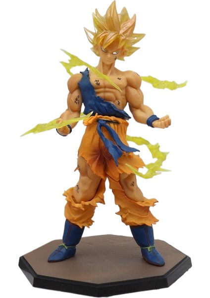 Yedi Dragon Ball Süper Saiyan Mankenleri Anime Modeli Çevresel Süsler Sun Wukong Vegeta Klasik Süper Sai Serisi (Yurt Dışından)