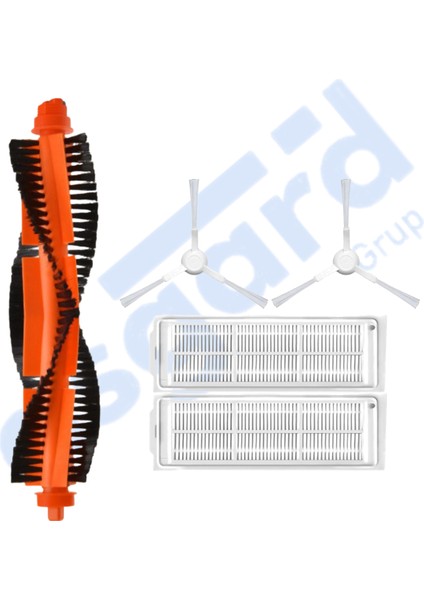 Viomi Se , V2 (Pro-Max) , V3,v3 Pro Uyumlu 1 Ana Fırça 2 Yan Fırça 2 Filtre