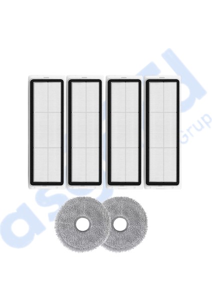 Dreame L10 S Ultra , L10 Ultra, L10 Prime Uyumlu 4 Filtre 2 Mop