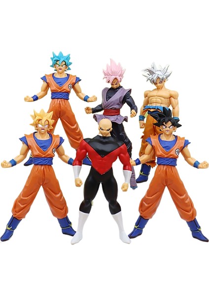 Yedi Dragon Ball Süper Saiyan Mankenleri Anime Modeli Çevresel Süsler Sun Wukong Vegeta Klasik Süper Sai Serisi (Yurt Dışından)