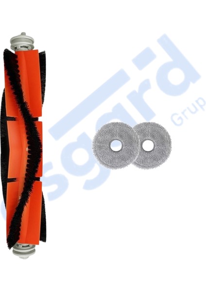 Dreame L10 S Pro, L10S Pro Gen 2, L10S Plus Uyumlu 1 Ana Fırça 2 Mop