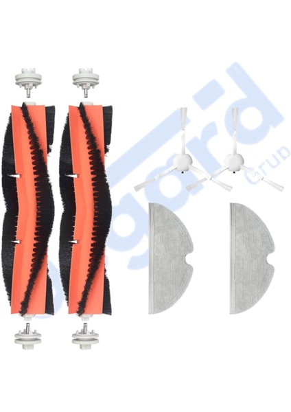 Xiaomi 1c,2c,mop 2 Uyumlu 2 Ana Fırça 2 Yan Fırça 2 Mop