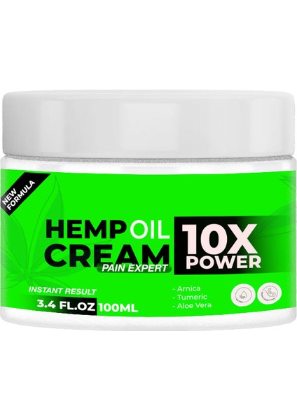 - Hemp Oil Cream 2 Adet 10X Power Pain Expert 100 ml Krem