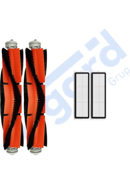 Dreame L10 S Pro, L10S Pro Gen 2, L10S Plus Uyumlu 2 Ana Fırça 2 Filtre
