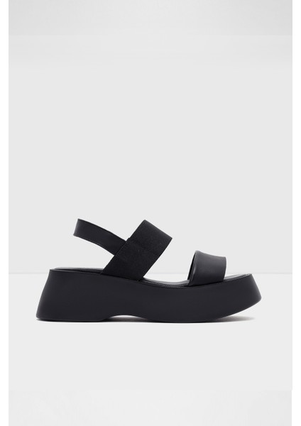 Ollie-Tr Sandalet Düz Sandalet - Siyah