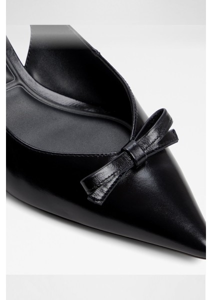 Luxuriant Ayakkabı Orta Boy Topuklu - Siyah indirimleri