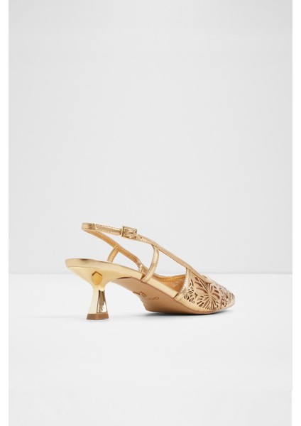 Elegant Ayakkabı Orta Boy Topuklu - Sarı fiyatları