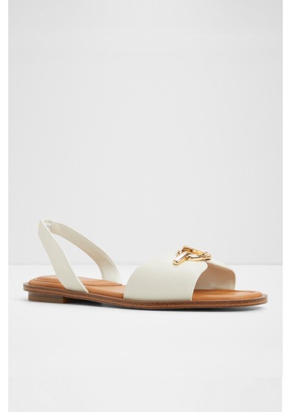 Goassi Sandalet Düz Sandalet - Beyaz fırsatları