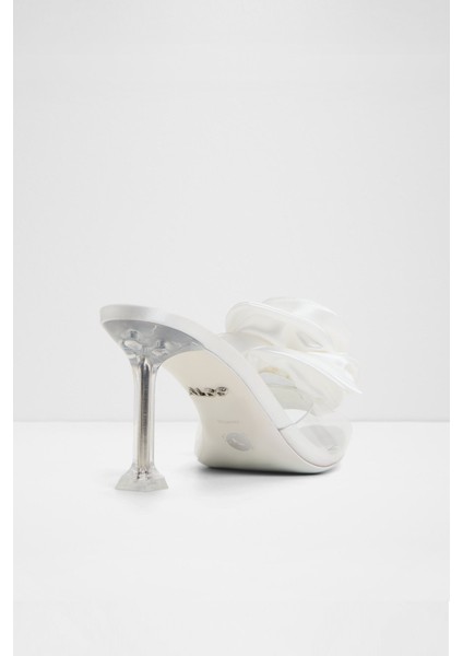 Cinderellamule Sandalet Topuklu Terlik - Beyaz fiyatları