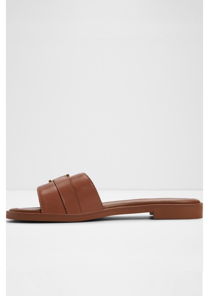 Dallaedar Sandalet Düz Terlik - Kahverengi modelleri