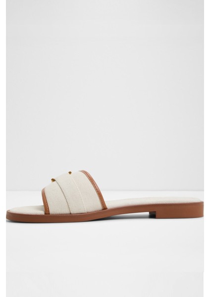 Dallaedar Sandalet Düz Terlik - Beyaz modelleri