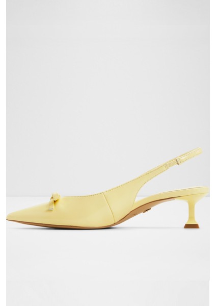 Luxuriant Ayakkabı Orta Boy Topuklu - Sarı modelleri