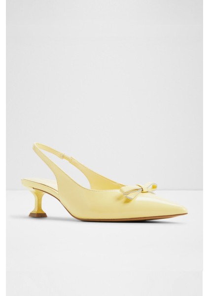 Luxuriant Ayakkabı Orta Boy Topuklu - Sarı fırsatları