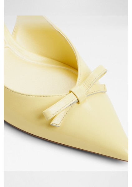 Luxuriant Ayakkabı Orta Boy Topuklu - Sarı indirimleri