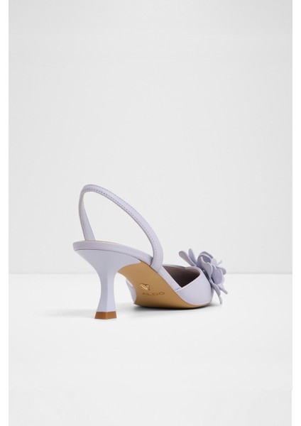 Leilania Ayakkabı Orta Boy Topuklu - Mor fiyatları