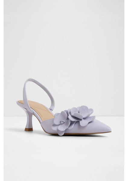 Leilania Ayakkabı Orta Boy Topuklu - Mor fırsatları