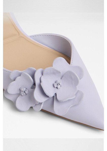 Leilania Ayakkabı Orta Boy Topuklu - Mor indirimleri