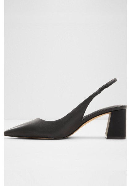 Uliana Ayakkabı Orta Boy Topuklu - Siyah modelleri