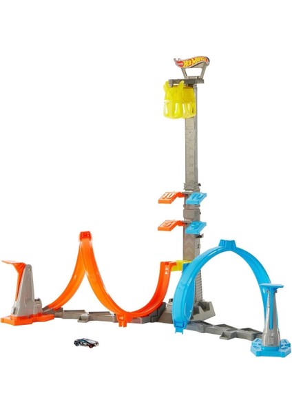 GRW39 Hot Wheels Dikey Uçuş Heyecan Yarış Seti