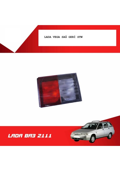 Lada Vega 2111 Stw Station Wagon Sağ Geri Vites Lambası Kmp Entegreli Orj Avtovaz 21110371611000 indirimleri