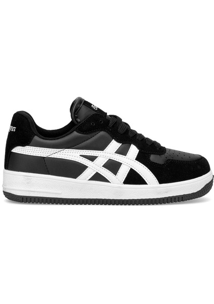 E-3082 Garson Casual Klasik Sneaker Siyah - Beyaz