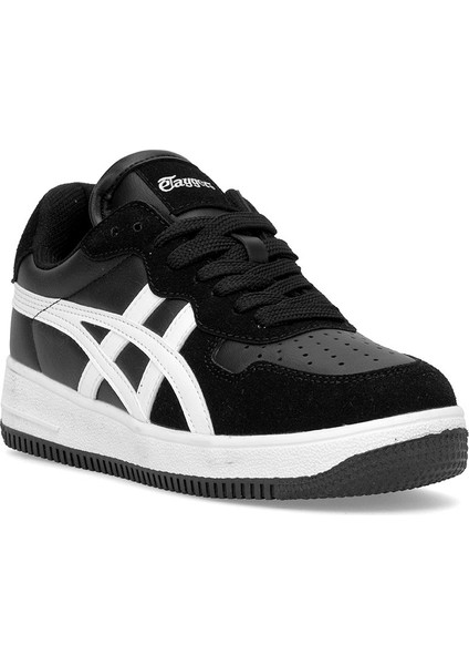 E-3082 Garson Casual Klasik Sneaker Siyah - Beyaz fiyatları