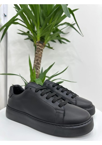 Hakiki Deri Günlük Sneaker Erkek Ayakkabı