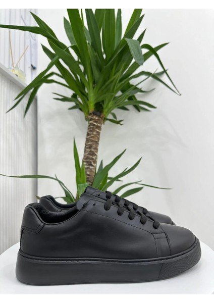 Hakiki Deri Günlük Sneaker Erkek Ayakkabı