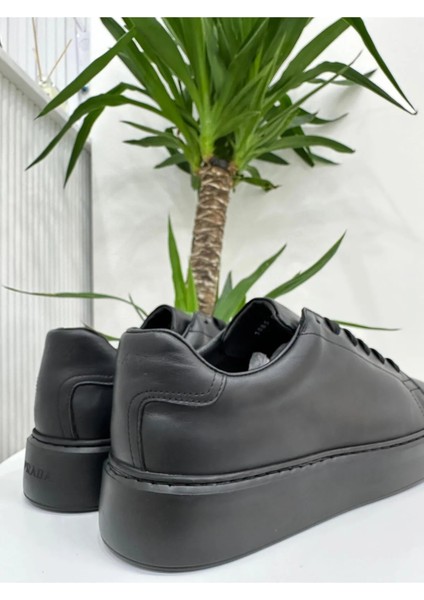Hakiki Deri Günlük Sneaker Erkek Ayakkabı
