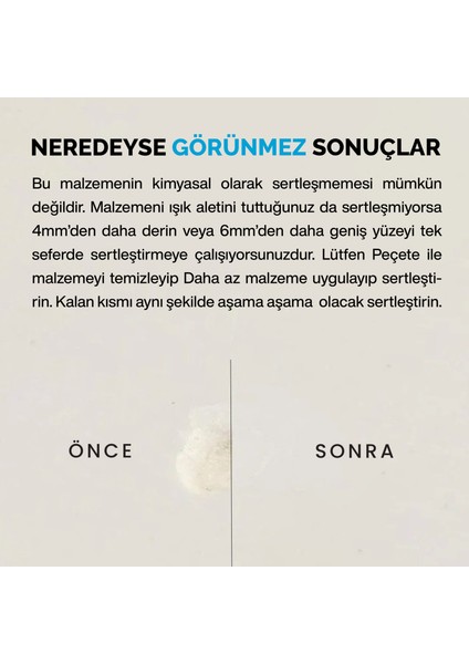 - Seramik ve Akrilik Yüzey Tamir Kiti fırsatları