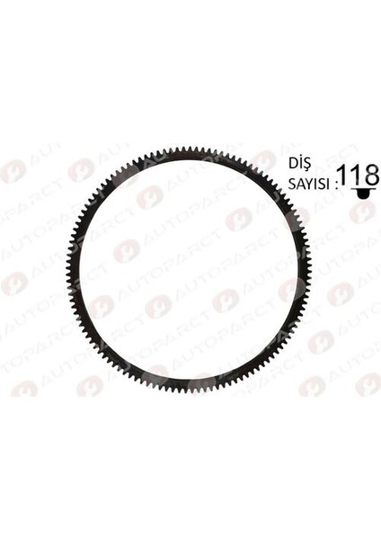 Auto VD211826 Volant Dişlisi Palıo 1.3 Mtj 118 Dış YT-0153