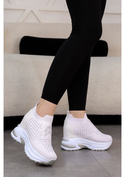 Dnr 426 Taşlı Triko Spor Ayakkabı