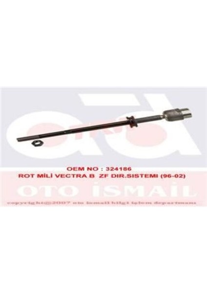 JAR129 Rot Mili Astra G Vectra B 96-02 / 9-5 Zf Direksiyon Sı