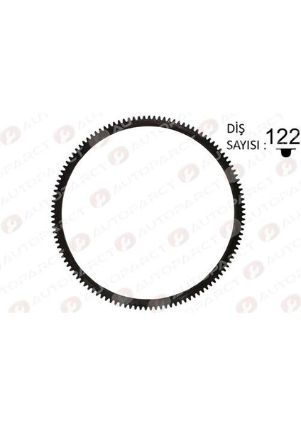 VD131560 Volant Dişlisi Renault 9 122 Diş 7700684504