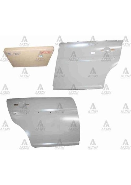 Mobıs 7712110000000000 Kapı Sacı Accent Arka 06-11 Era Sağ