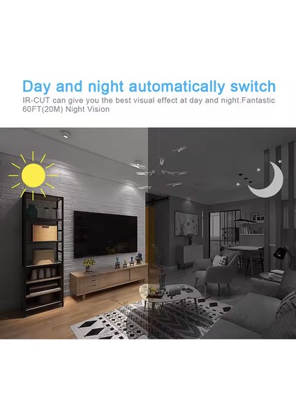 3mp Full Hd Kablosuz Wifi Iç ve Dış Mekan Balık Gözü Sd Karta Kayıt Yapan Güvenlik Kamerası modelleri