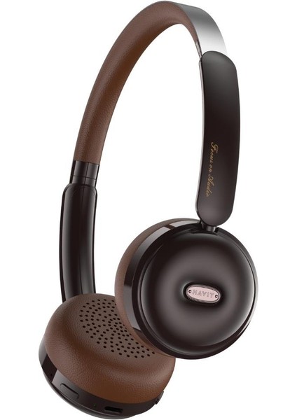 H616BT Retro Kulaküstü Bluetooth Kulaklık Çift Cihaz Bağlantı, Ultra Hafif Tasarım